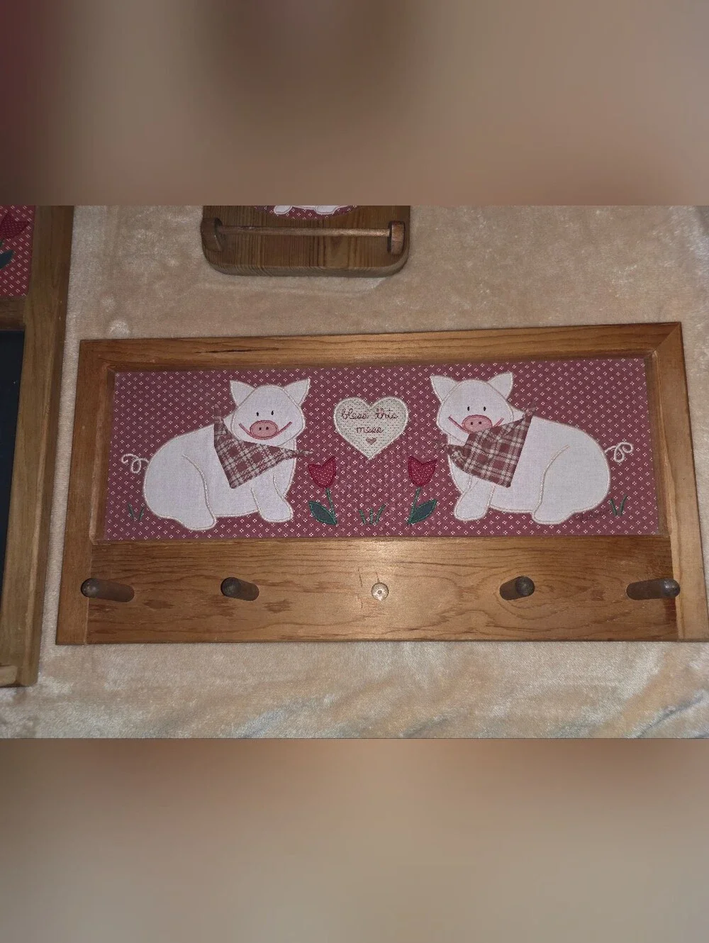 Vintage small applique